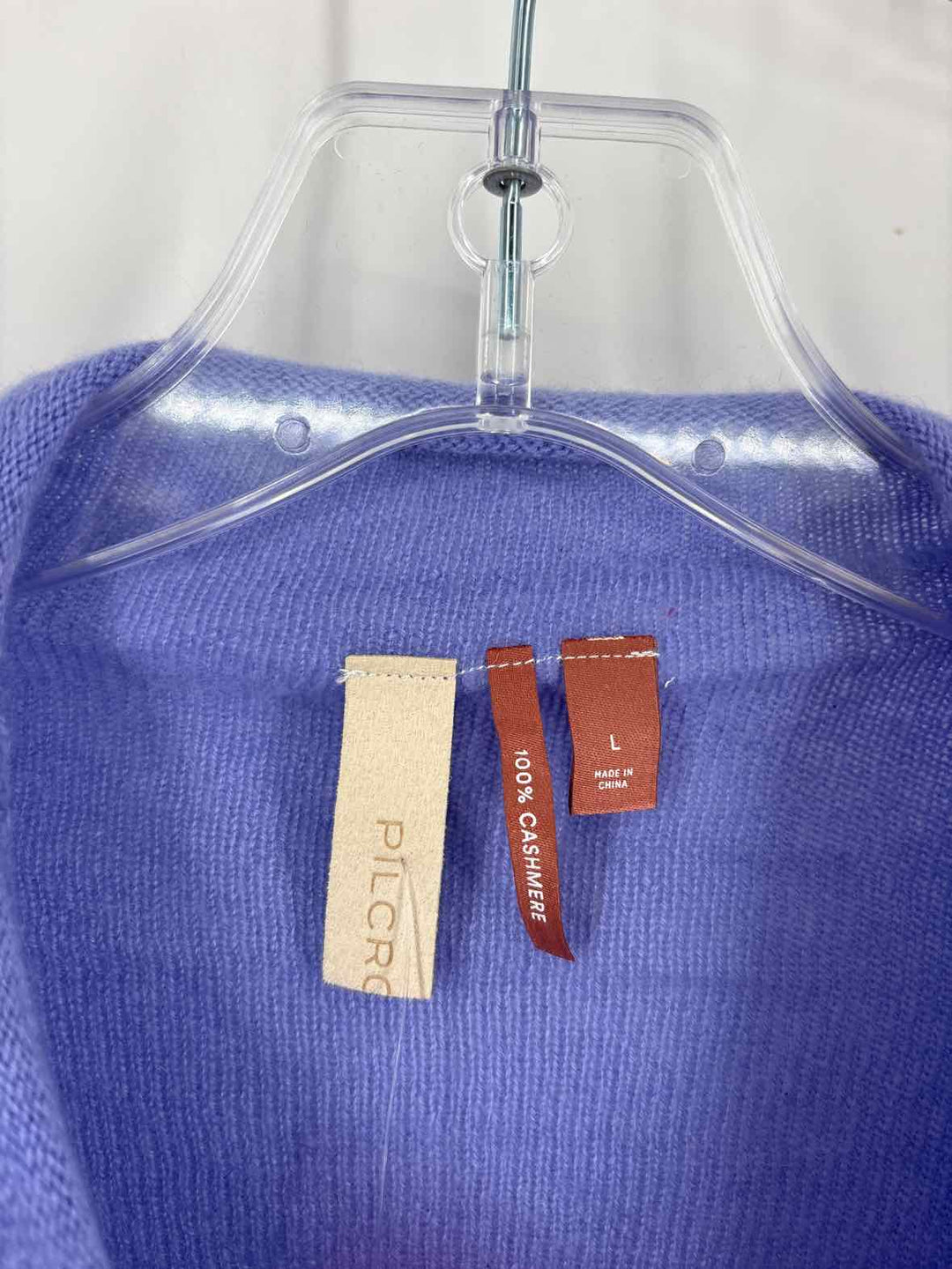 Size L Pilcro & the Letterpress Purple Sweater