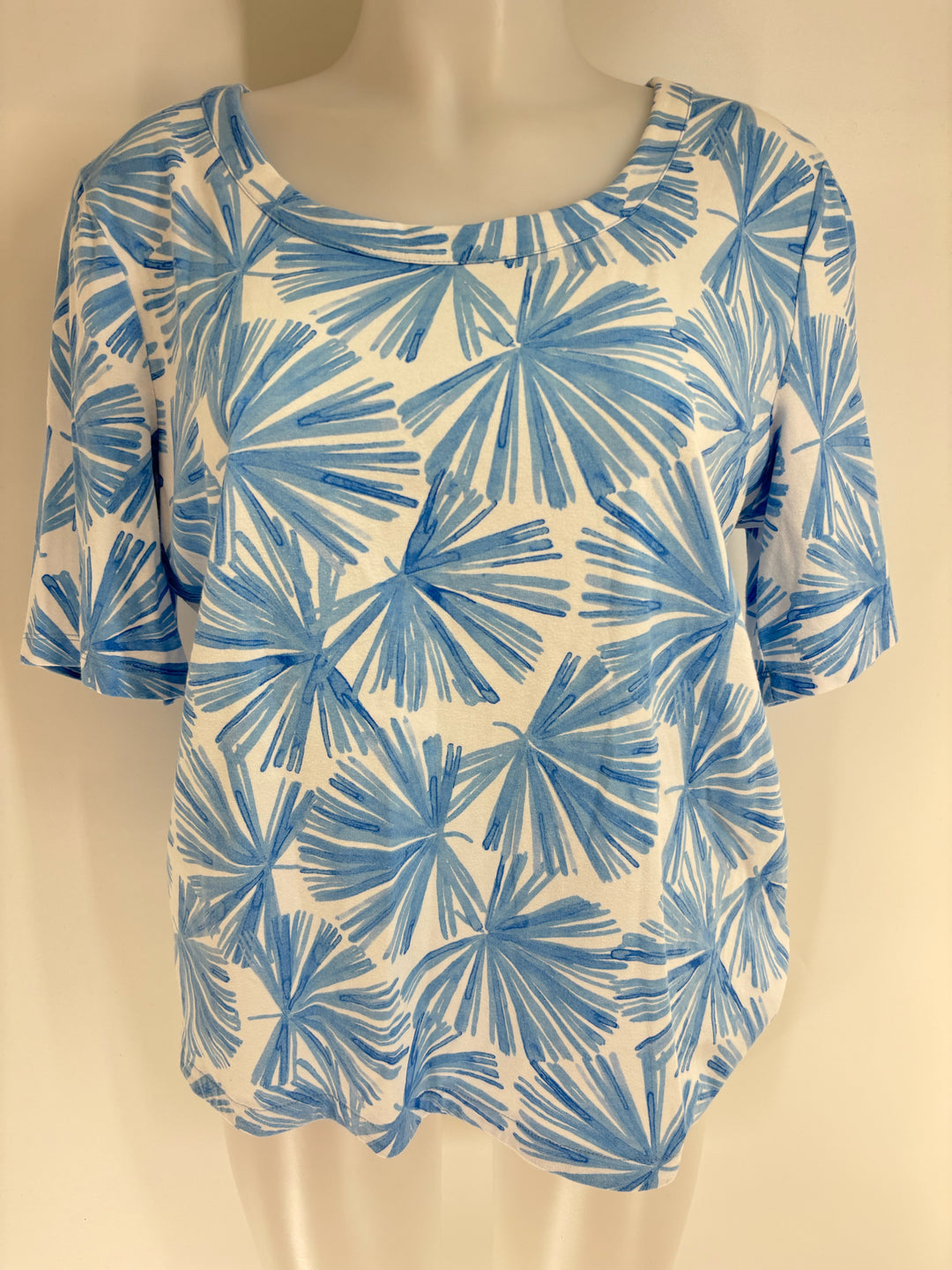 Size L Talbots Blue Shirt