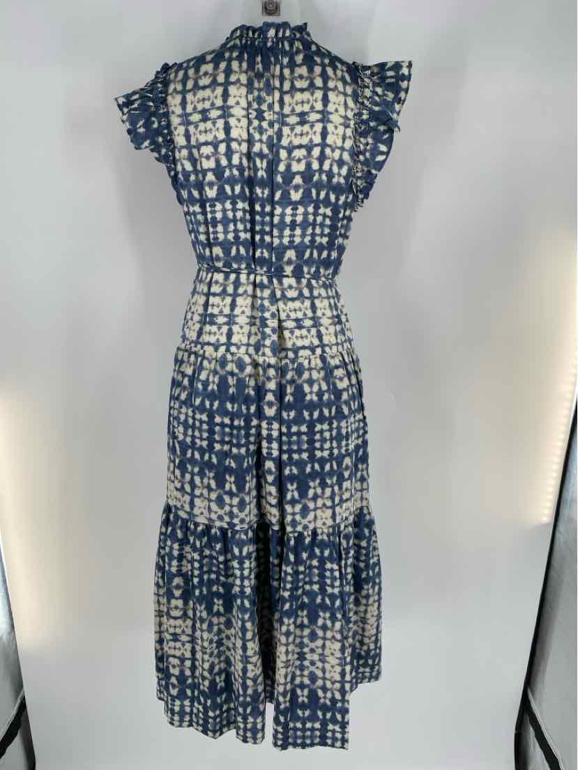 Size M PINCH Blue Print Dress