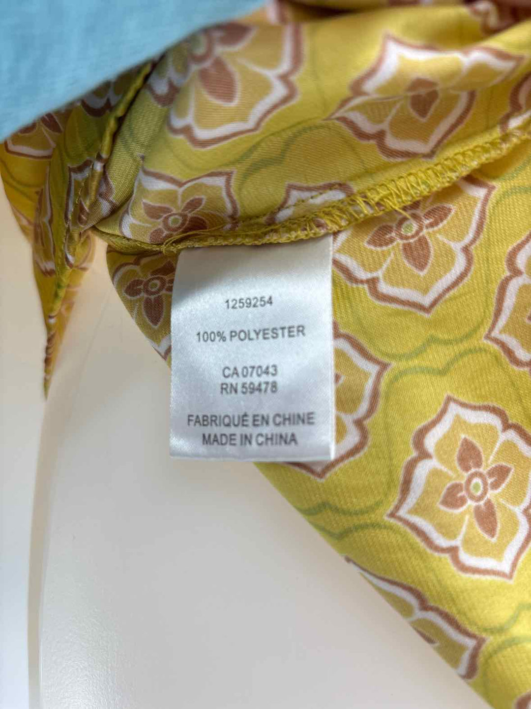 Size XS RACHEL ROY Yellow Shirt