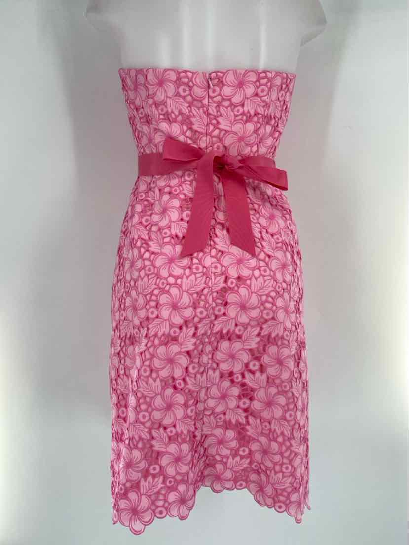 Size 4 Lilly Pulitzer PINK PRINT Dress