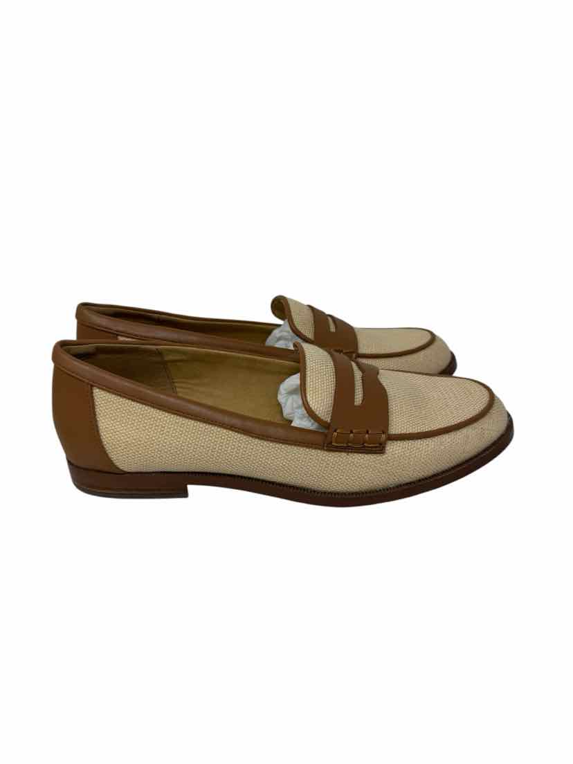 Shoe Size 9 DONALD PLINER Tan Lace Loafers