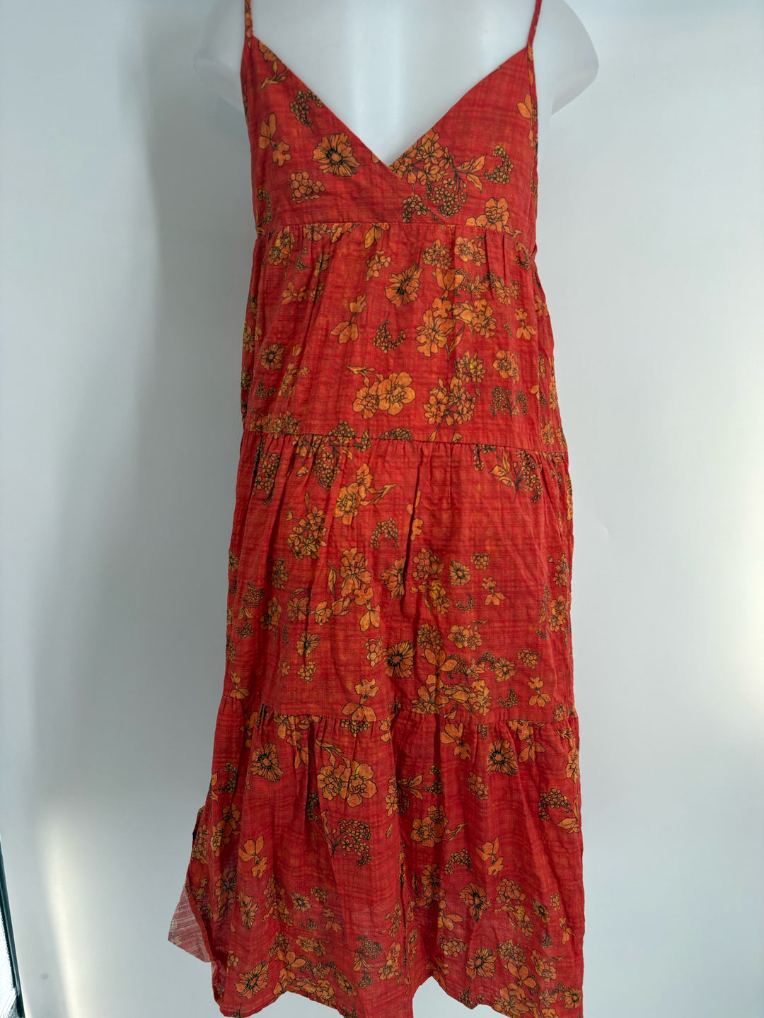 Size 4 Orange Dress
