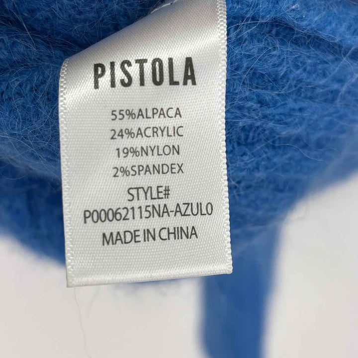 Size L Pistola Teal Sweater