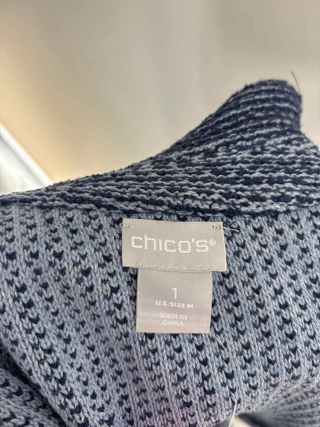 Size M Chico's Blue Jacket