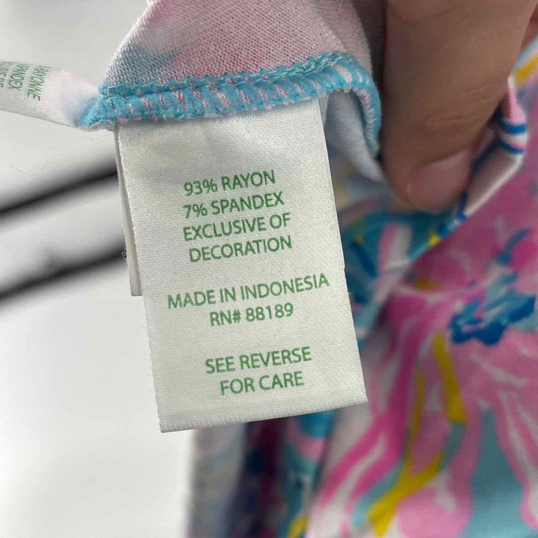 Size M Lilly Pulitzer Multi-Color Knit Romper