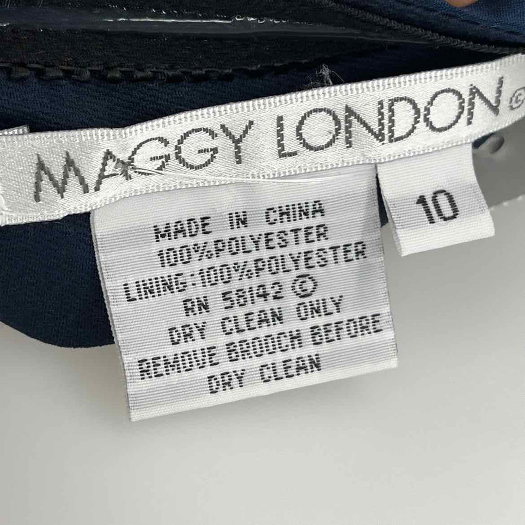 Size 10 MAGGY LONDON Teal Shirt