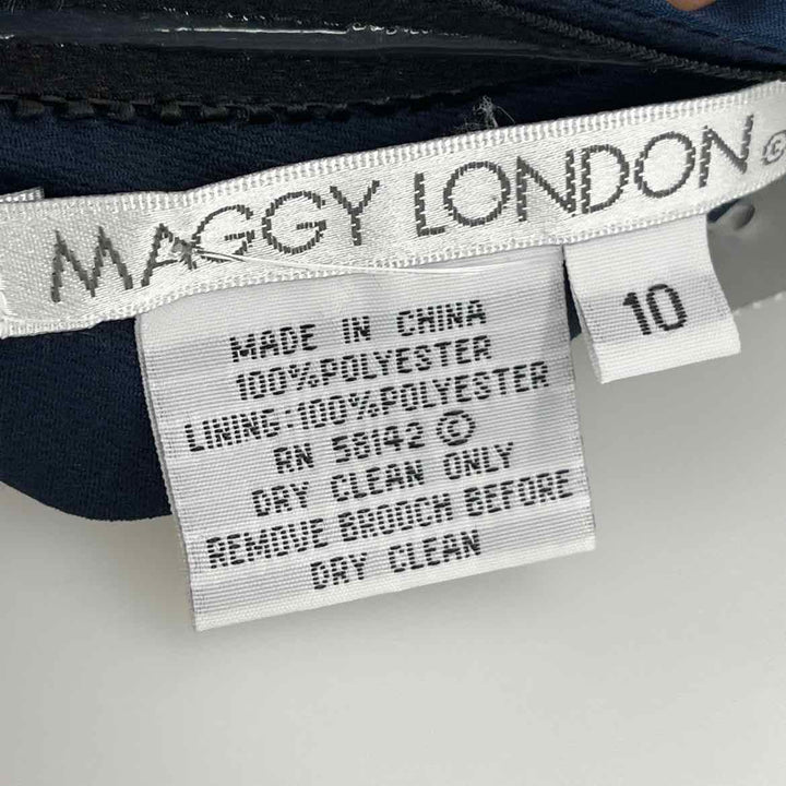 Size 10 MAGGY LONDON Teal Shirt