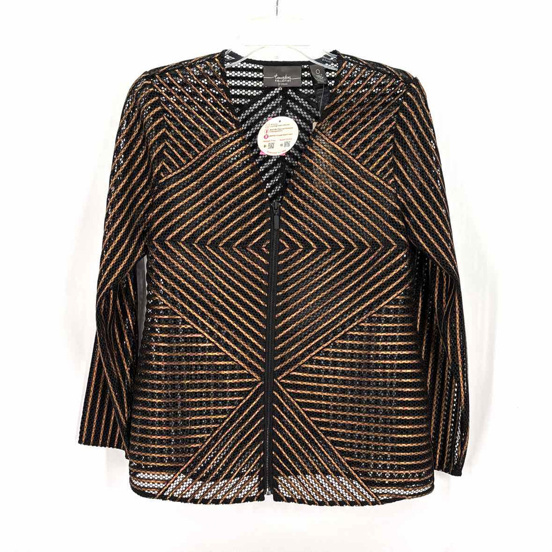 Size S Chico's Multi-Color Knit Mesh Jacket