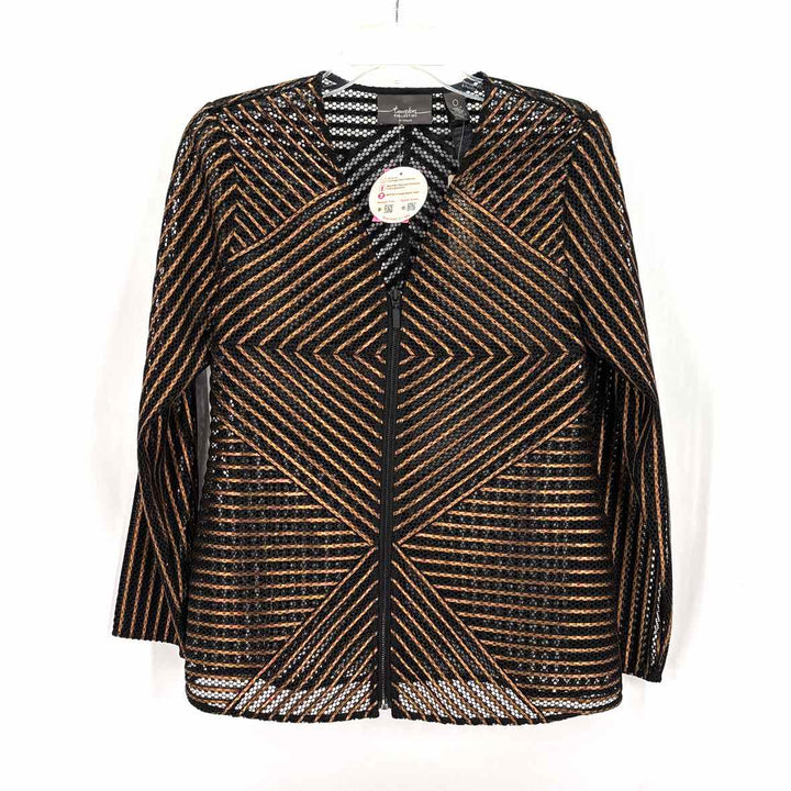Size S Chico's Multi-Color Knit Mesh Jacket