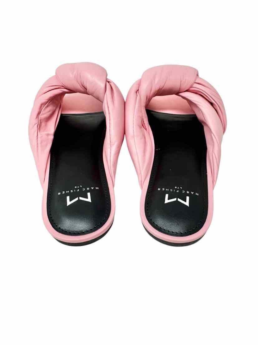 Shoe Size 7 MARC FISHER Pink Leather Sandals