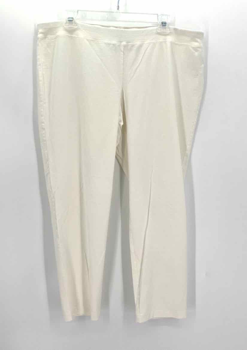 Size XL Eileen Fisher White Pants