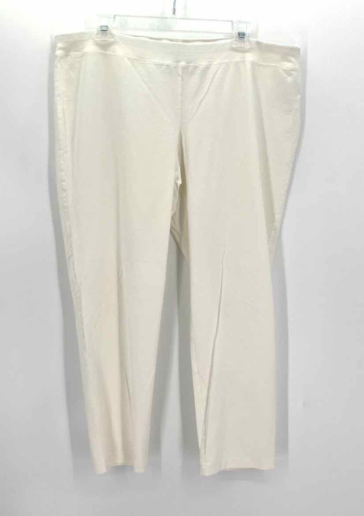 Size XL Eileen Fisher White Pants