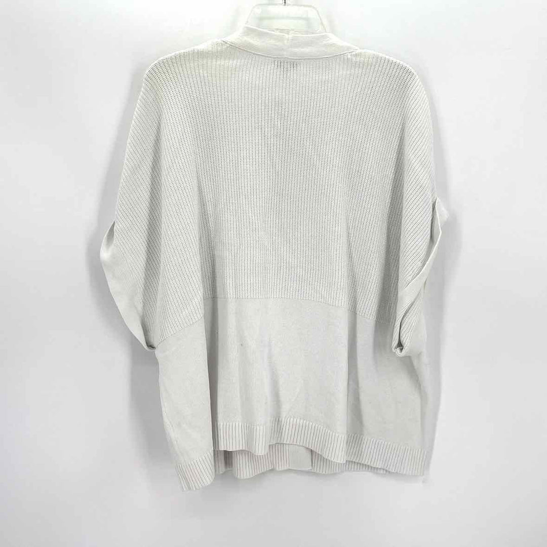 Size 2X J JILL White Knit Cardigan
