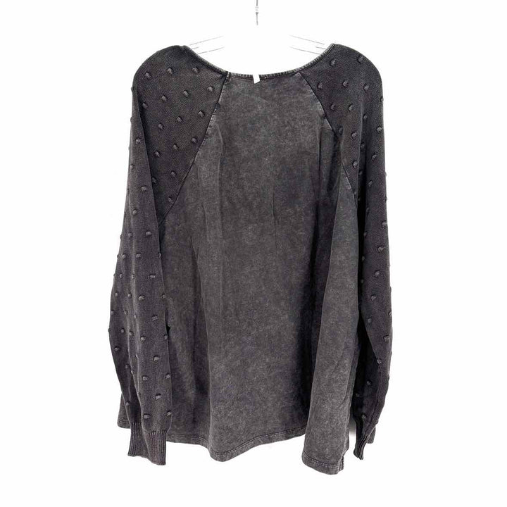 Size 2X Gray Sweater
