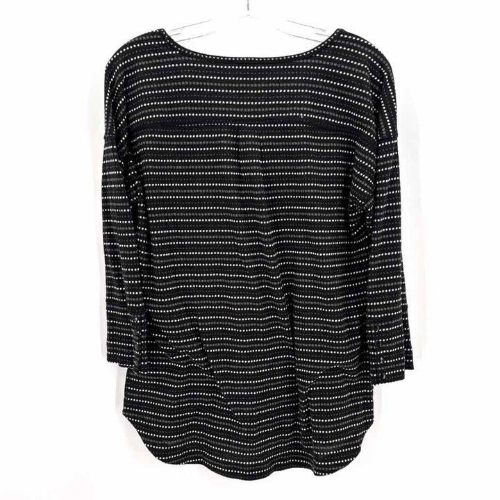 Size L Talbots Black Shirt
