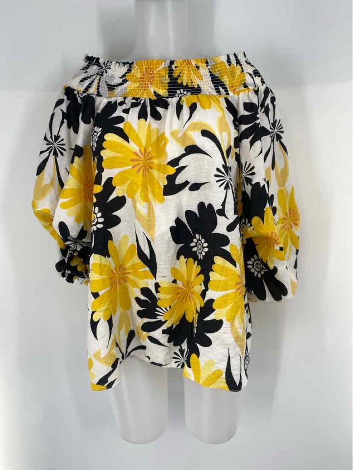 Size L PATRIZIA LUCA Yellow Shirt