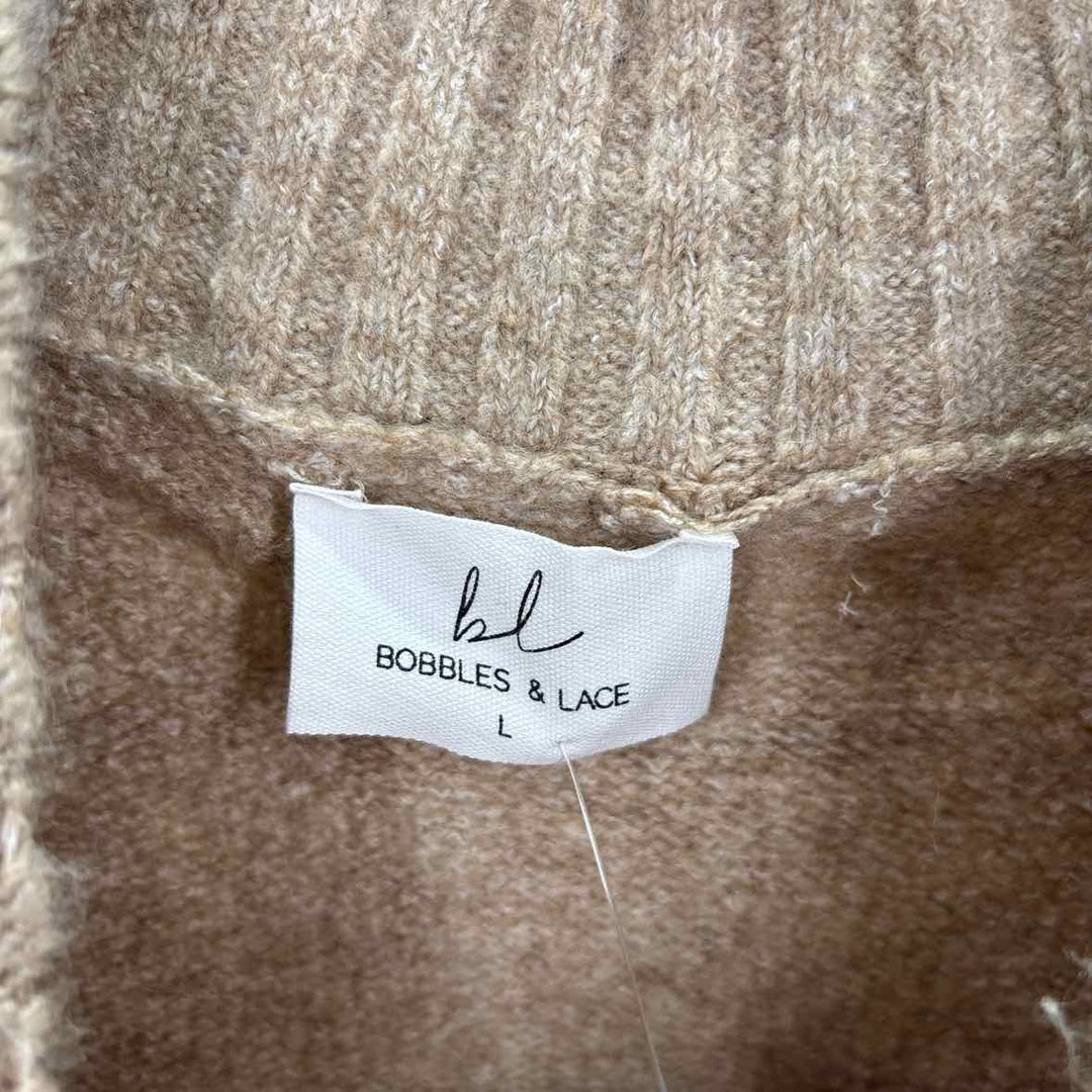 Size L Taupe Sweater