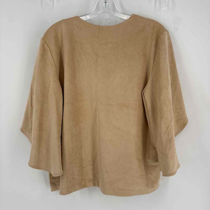 Size L ANNA CATE Brown Shirt