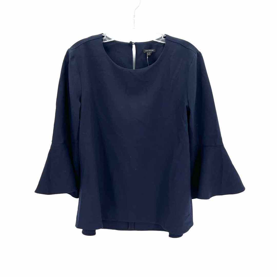 Size S Ann Taylor Navy Shirt