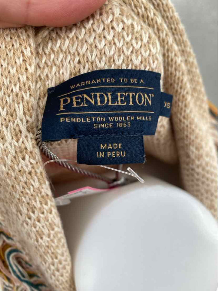 Size XS PENDLETON Multi-Color Knit Cardigan