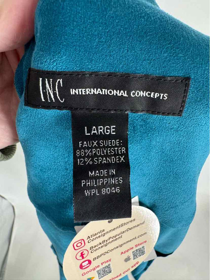 Size L INC Teal Blazer