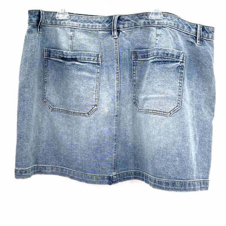 Size 22 LANE BRYANT Light Blue Denim Skirt