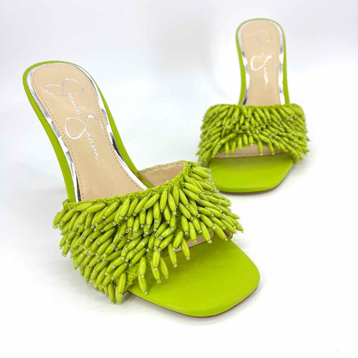 Shoe Size 7.5 Jessica Simpson Lime Green Sandals