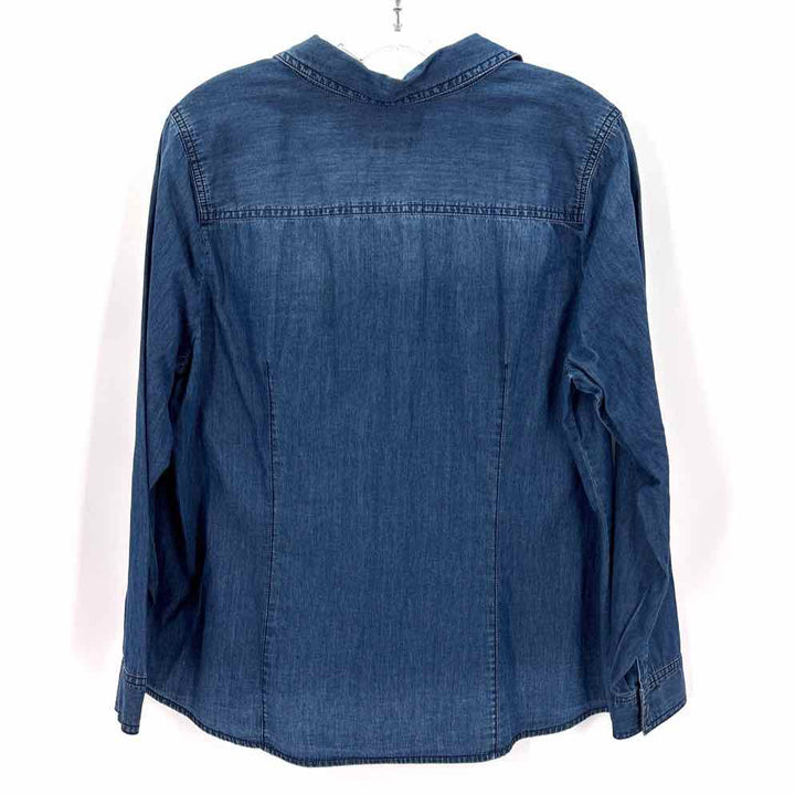 Size L J JILL Denim Shirt