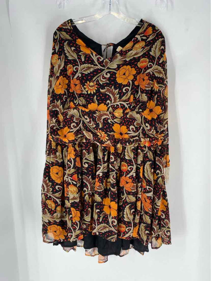 Size 2X Orange Dress