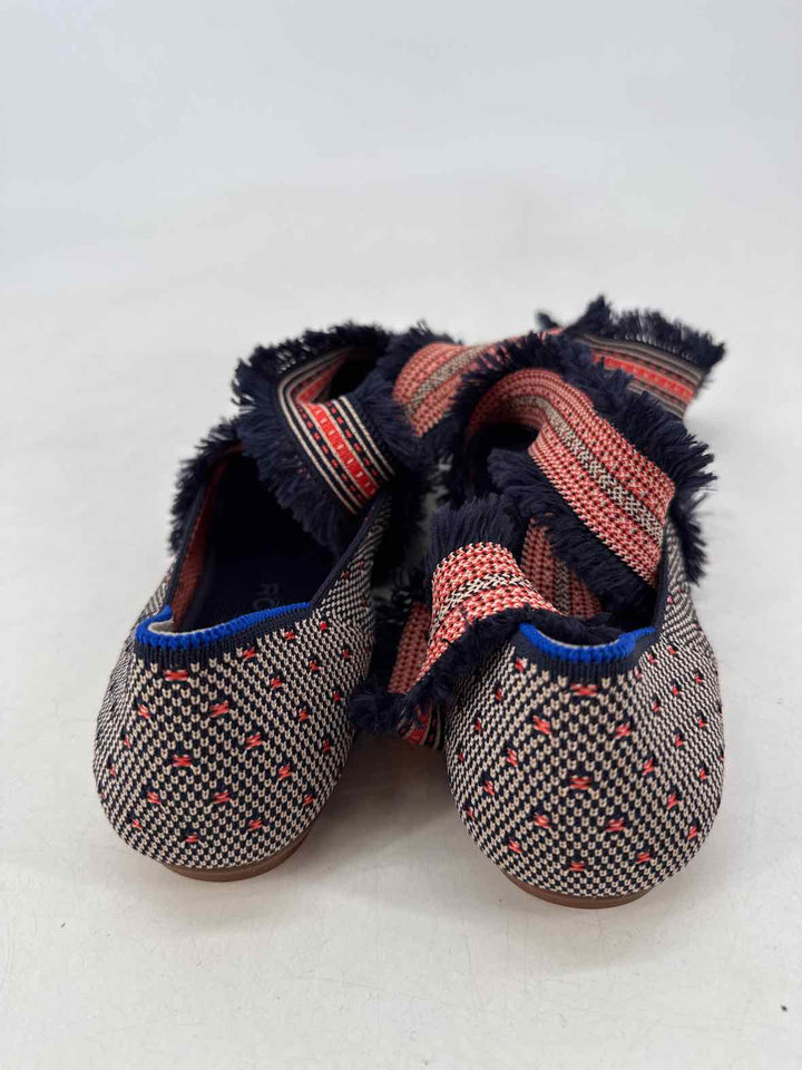 Shoe Size 10 ROTHY'S Navy Knit Flats