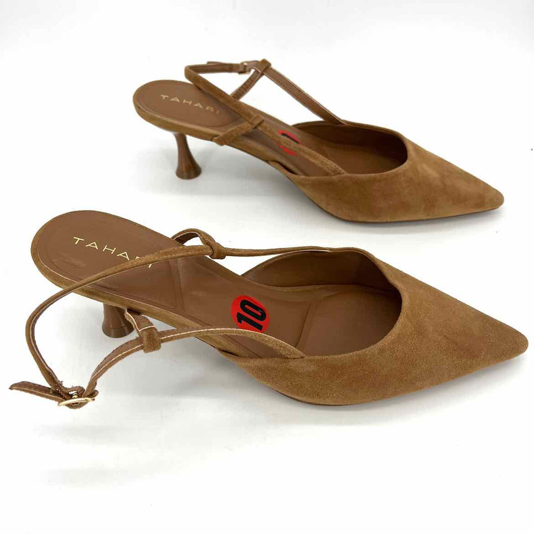 Shoe Size 10 TAHARI Camel Heels