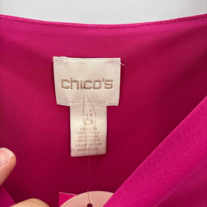 Size XL Chico's Pink Knit Dress