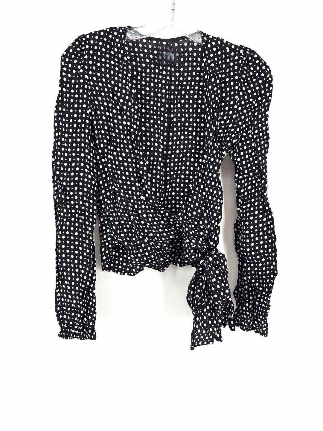 Size M REFORMATION Black Print Shirt