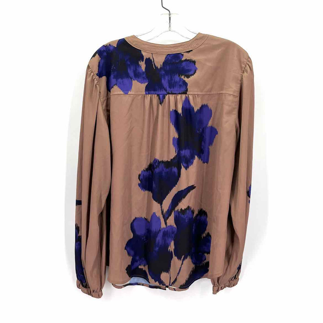 Size 14 Chico's Bronze Silk Shirt