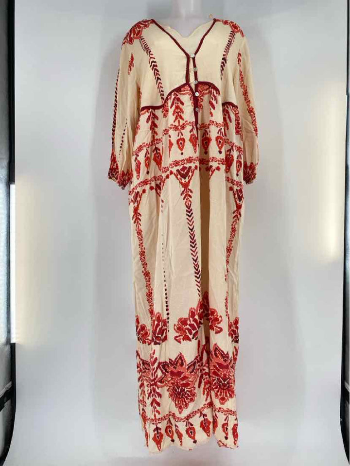Size L FREE PEOPLE Cream Dress