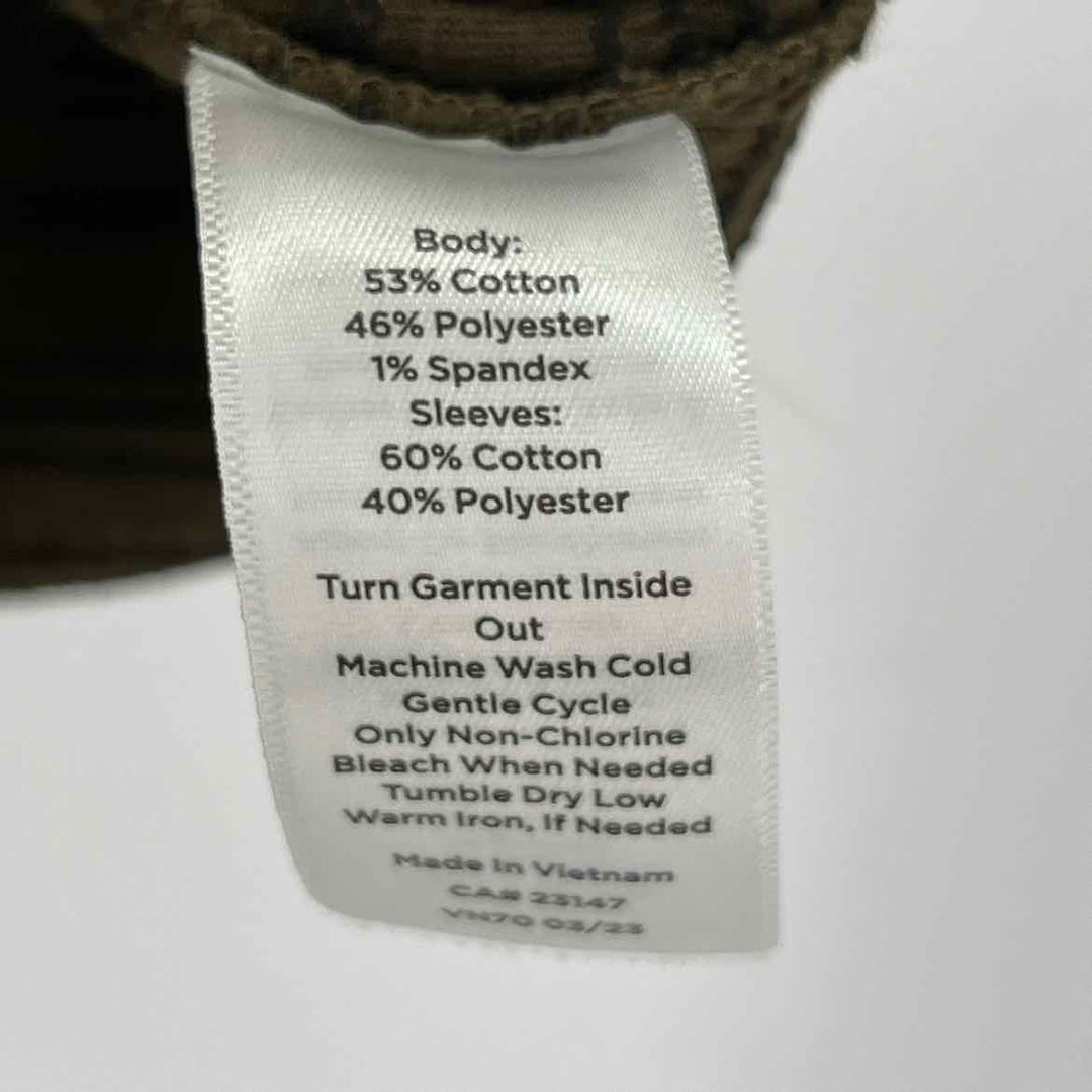 Size L Talbots Olive Shirt