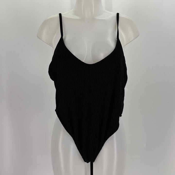Size 5/6 GOOD AMERICAN Black Swimsuit