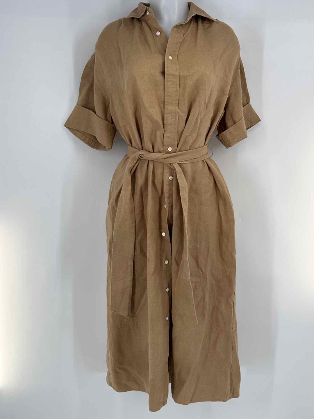 Size 6 RALPH LAUREN Tan Dress