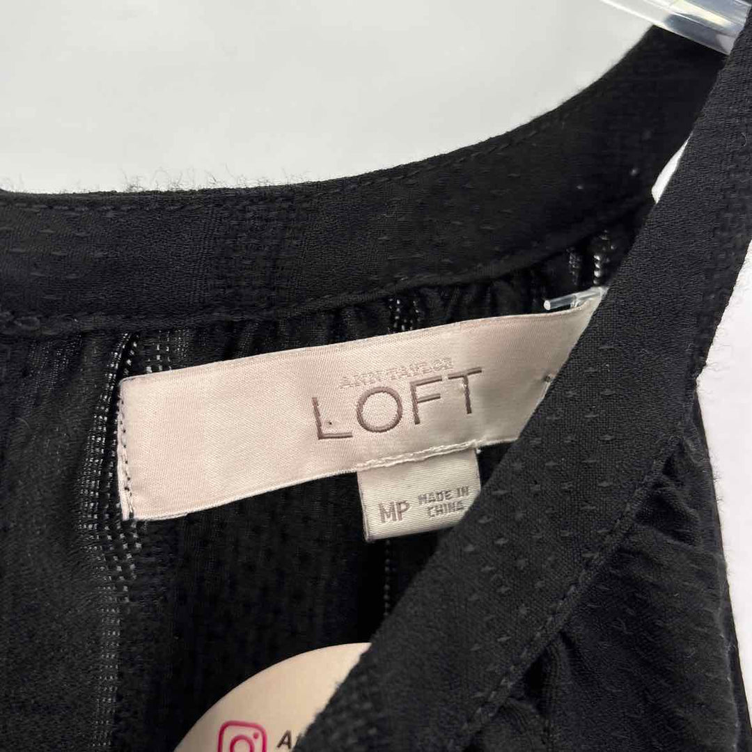 Size M LOFT Black Shirt