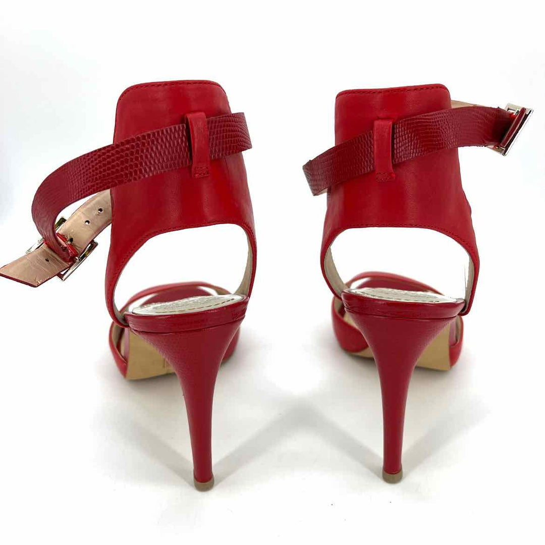 Shoe Size 10 Vince Camuto Red Sandals