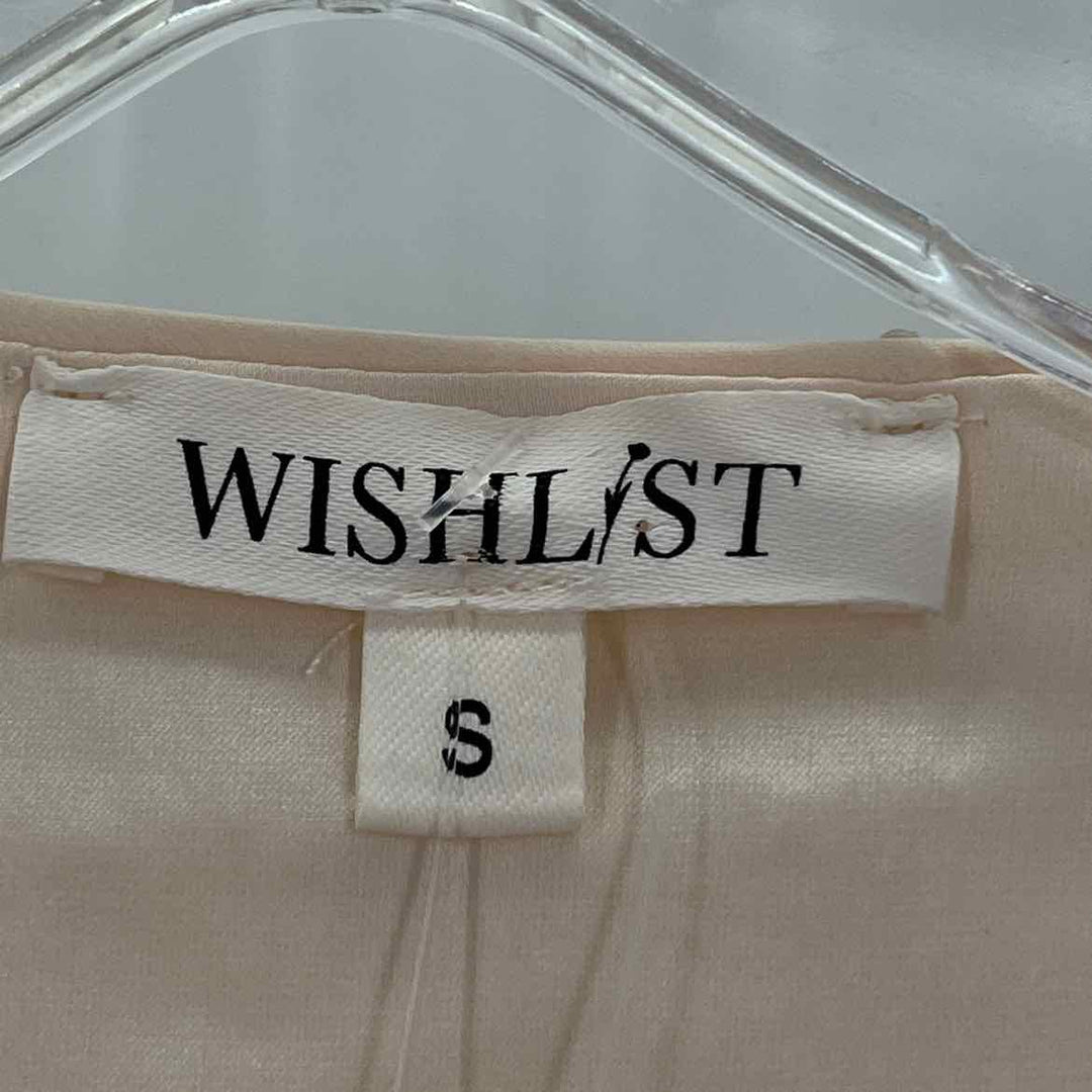 Size S WISHLIST Champagne Shirt