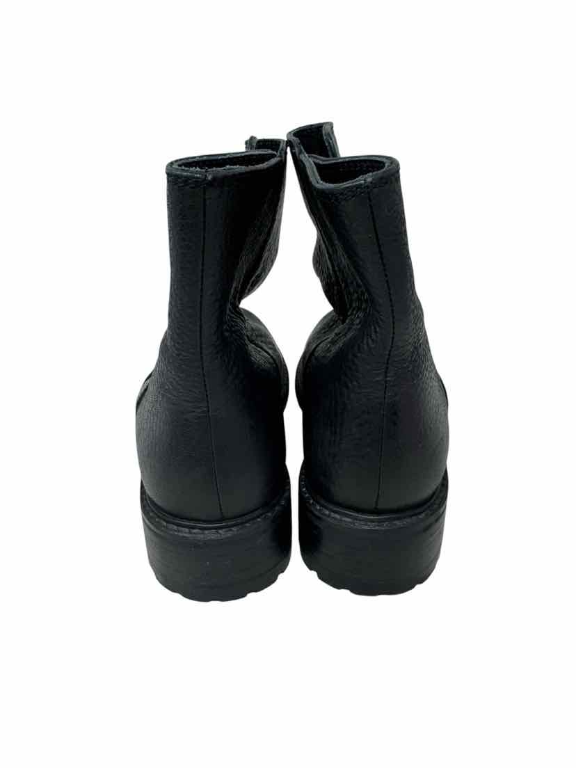 Shoe Size 37 Black Leather Boots