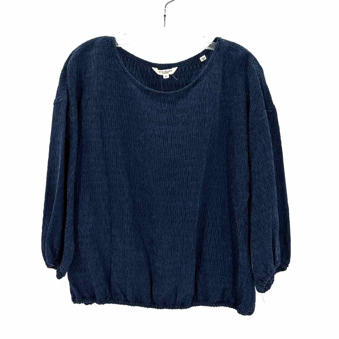 Size XL MAX STUDIO Blue Shirt