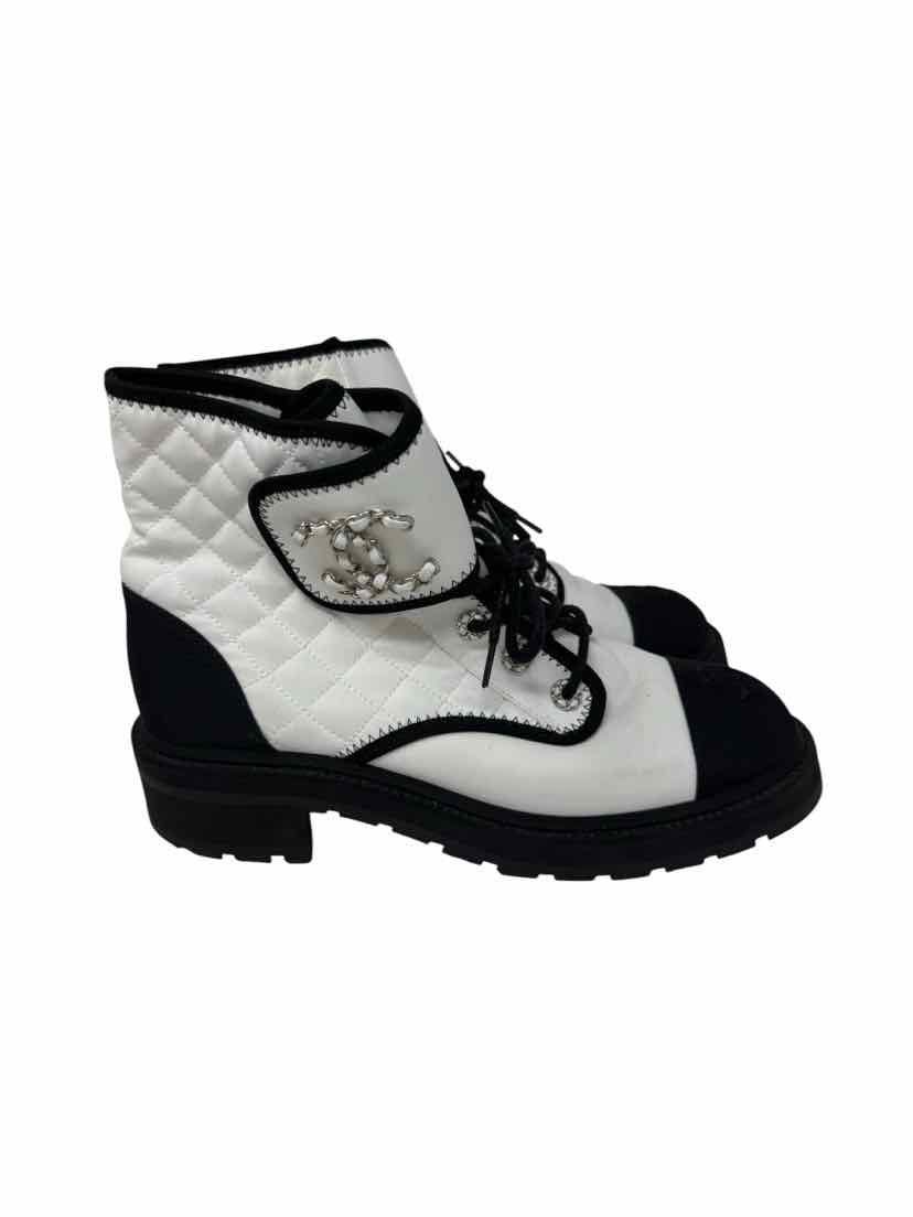 Shoe Size 42 Chanel White Luxury - Boots