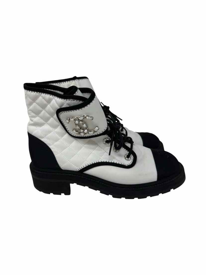 Shoe Size 42 Chanel White Luxury - Boots