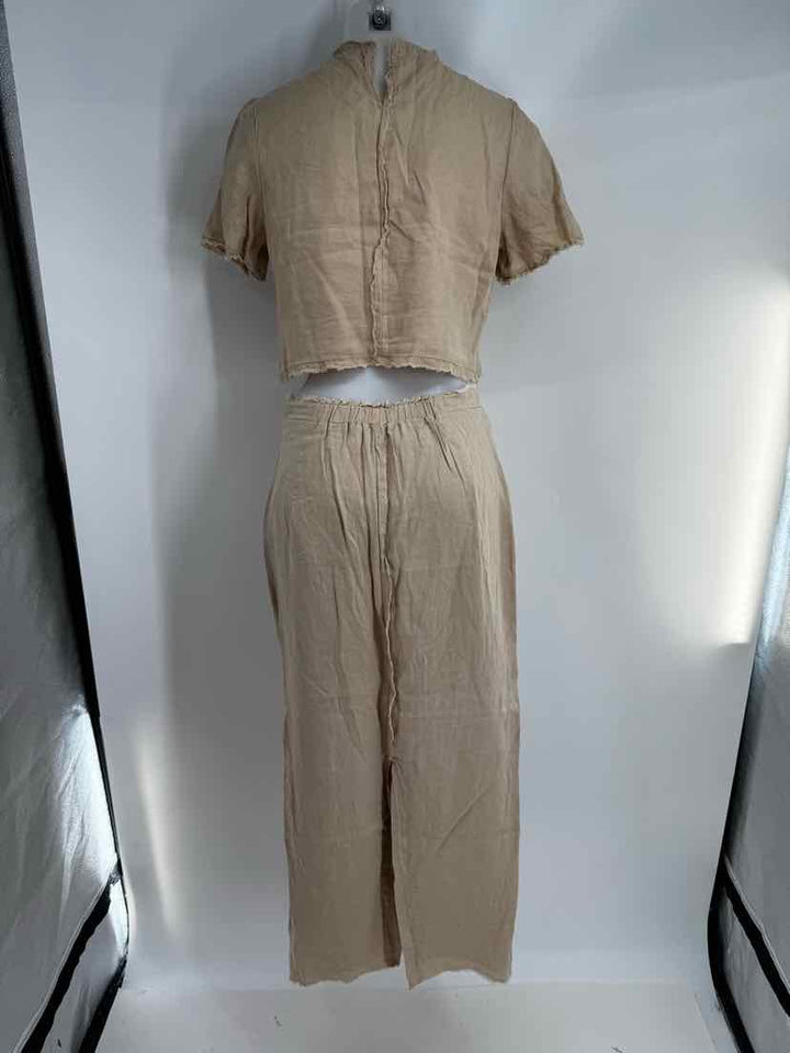 Size S MAGASCHONI Tan 2 PC Dress