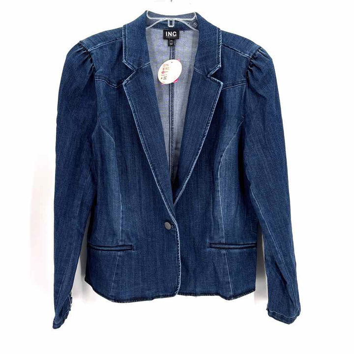 Size XL INC Navy Denim Jacket