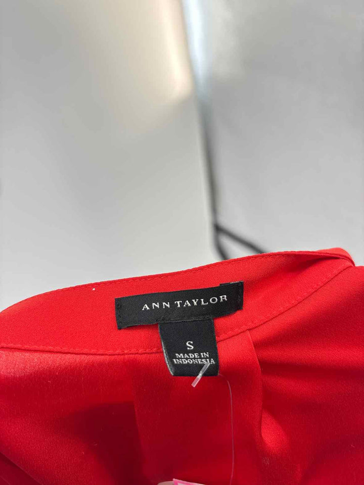 Size S Ann Taylor Orange Shirt