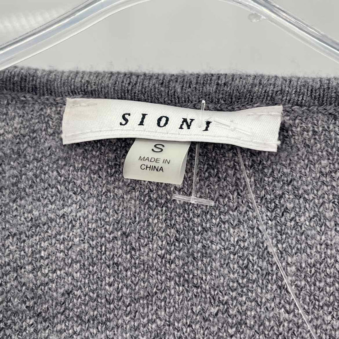 Size S SABINA Gray Cardigan